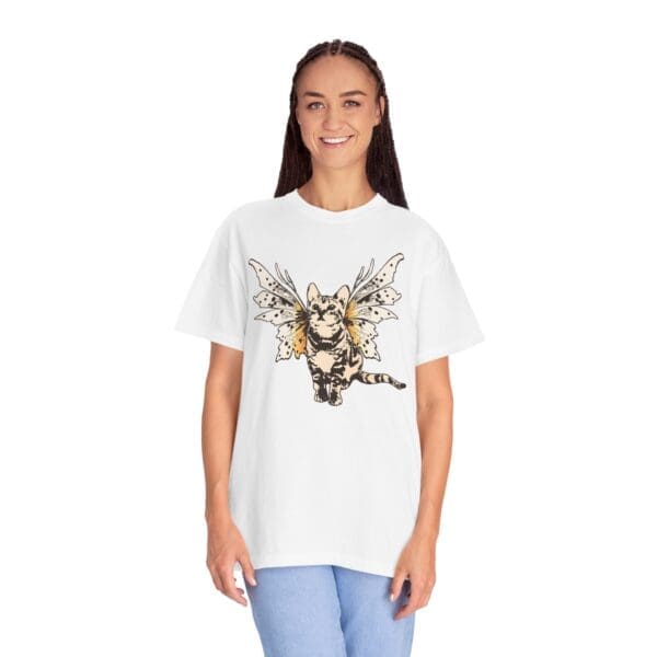Fairy Kitty Heavyweight T-Shirt - Image 6