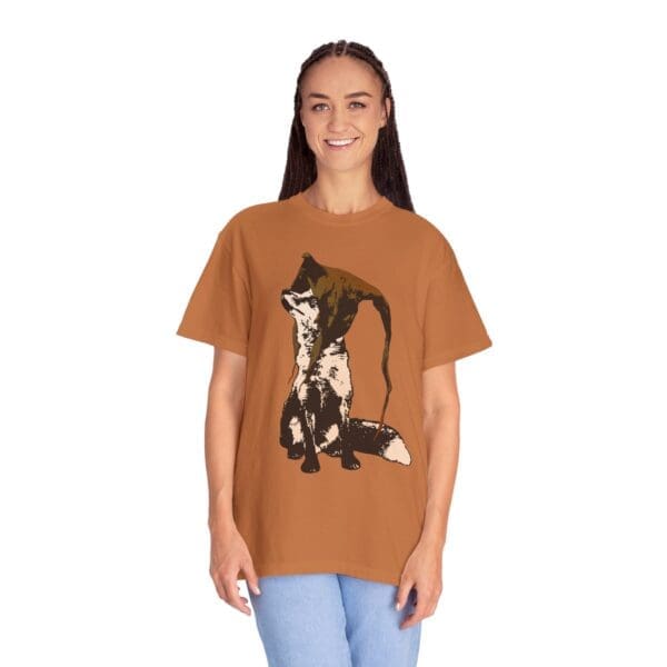 Druid Fox Heavyweight T-Shirt - Image 19