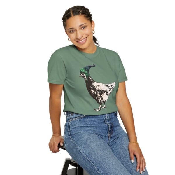 Pixie Chicken Heavyweight T-Shirt - Image 13