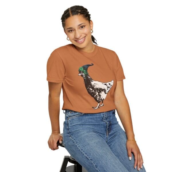 Pixie Chicken Heavyweight T-Shirt - Image 18