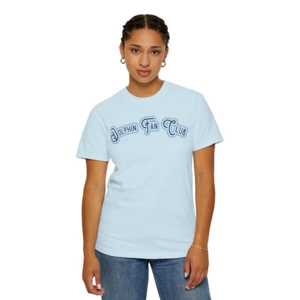 Dolphin Fan Club Heavyweight T-Shirt - Image 14