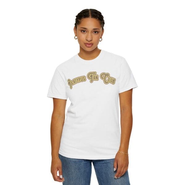 Platypus Fan Club Heavyweight T-Shirt - Image 5