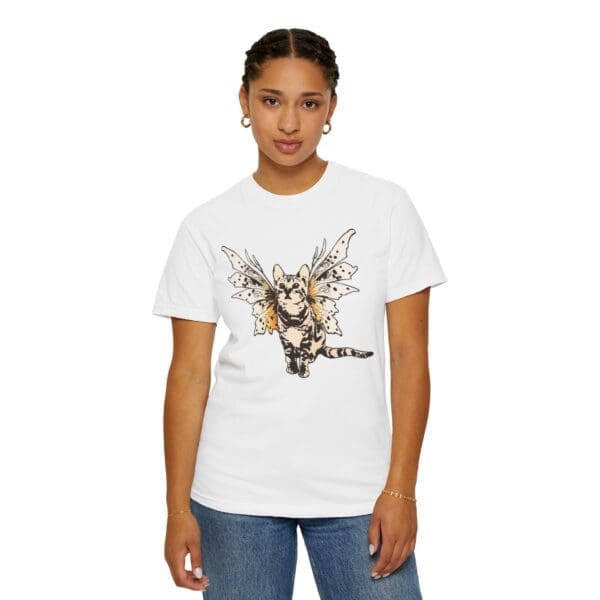 Fairy Kitty Heavyweight T-Shirt - Image 5
