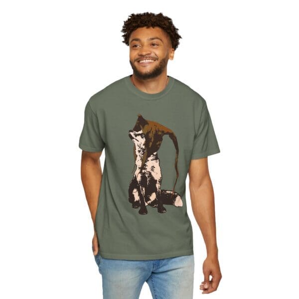 Druid Fox Heavyweight T-Shirt - Image 14