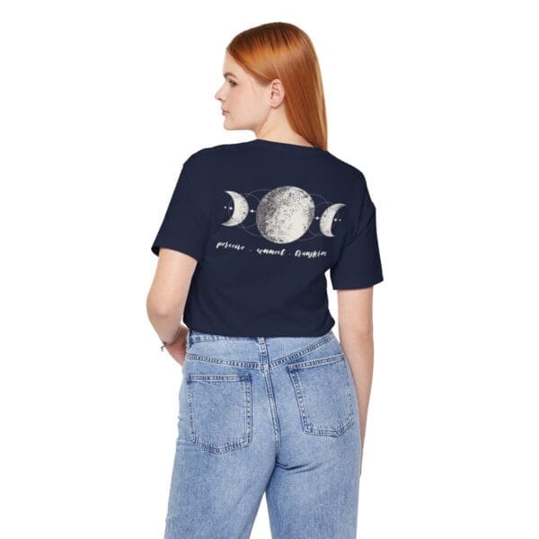 Perceive, Connect, Transform - Moon Phases Lightweight T-Shirt - Image 17