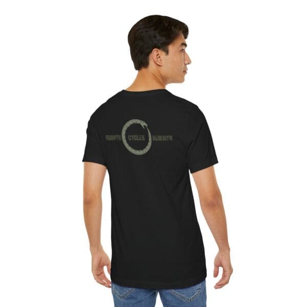 Growth, Cycles, Rebirth - Ouroboros Lightweight T-Shirt - Image 19