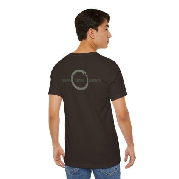Growth, Cycles, Rebirth - Ouroboros Lightweight T-Shirt - Image 15