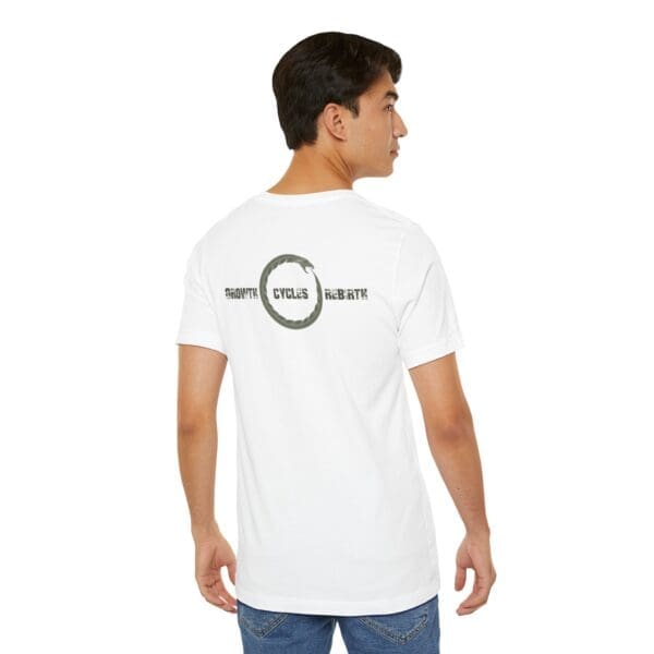 Growth, Cycles, Rebirth - Ouroboros Lightweight T-Shirt - Image 6