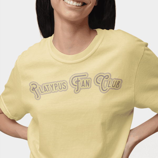 Platypus Fan Club Heavyweight T-Shirt