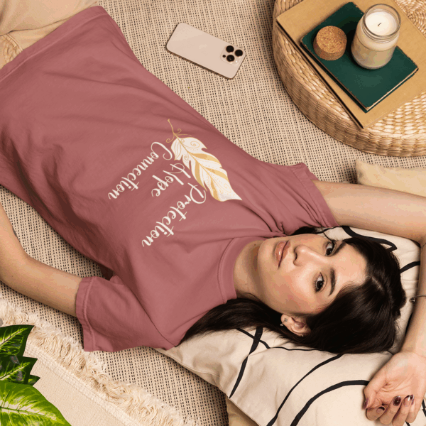 Protection, Hope, Connection - Feather Heavyweight T-Shirt