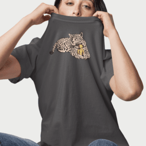 Snuggly Jaguar Heavyweight T-Shirt