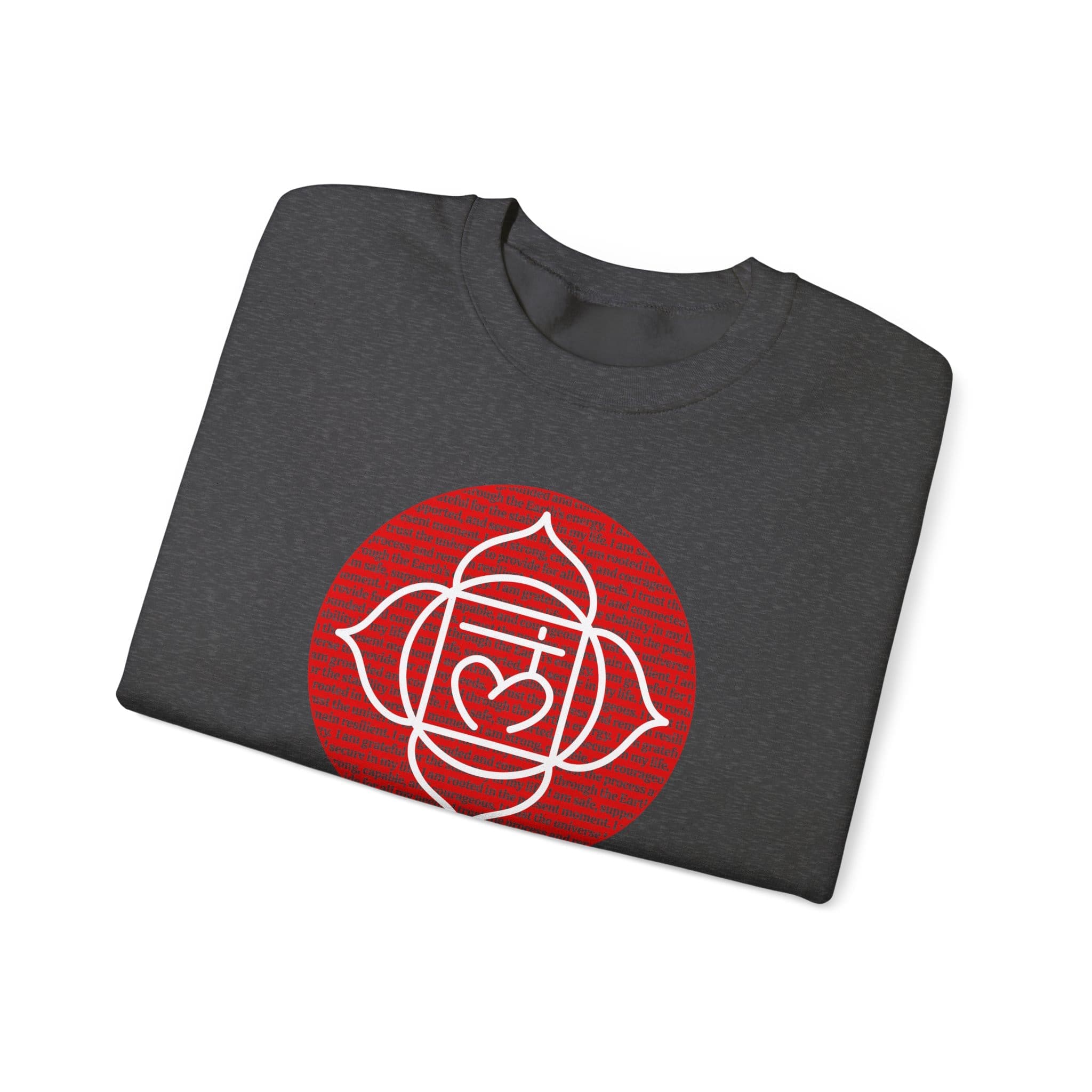 Root Chakra Affirmations Crewneck Sweatshirt - Image 12