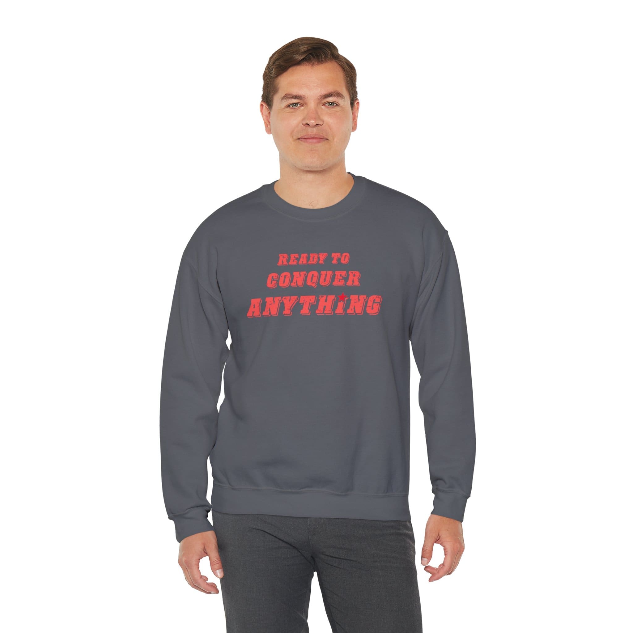Ready to Conquer Anything Crewneck Sweatshirt - Image 14