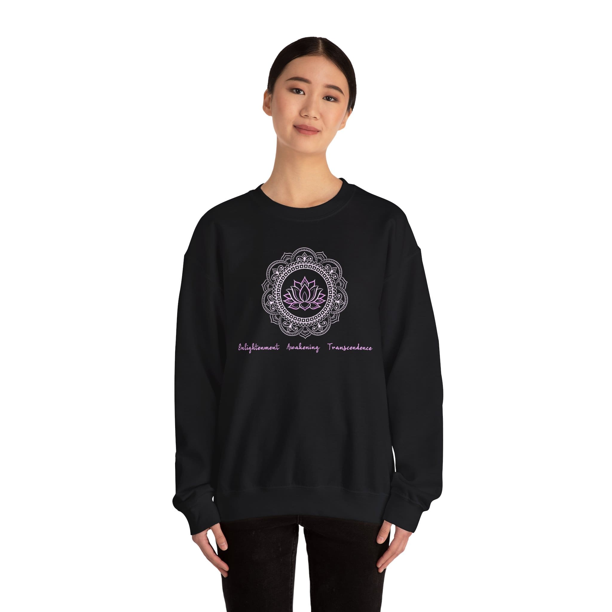 Enlightenment, Awakening, Transcendence - Lotus Sweatshirt - Image 15