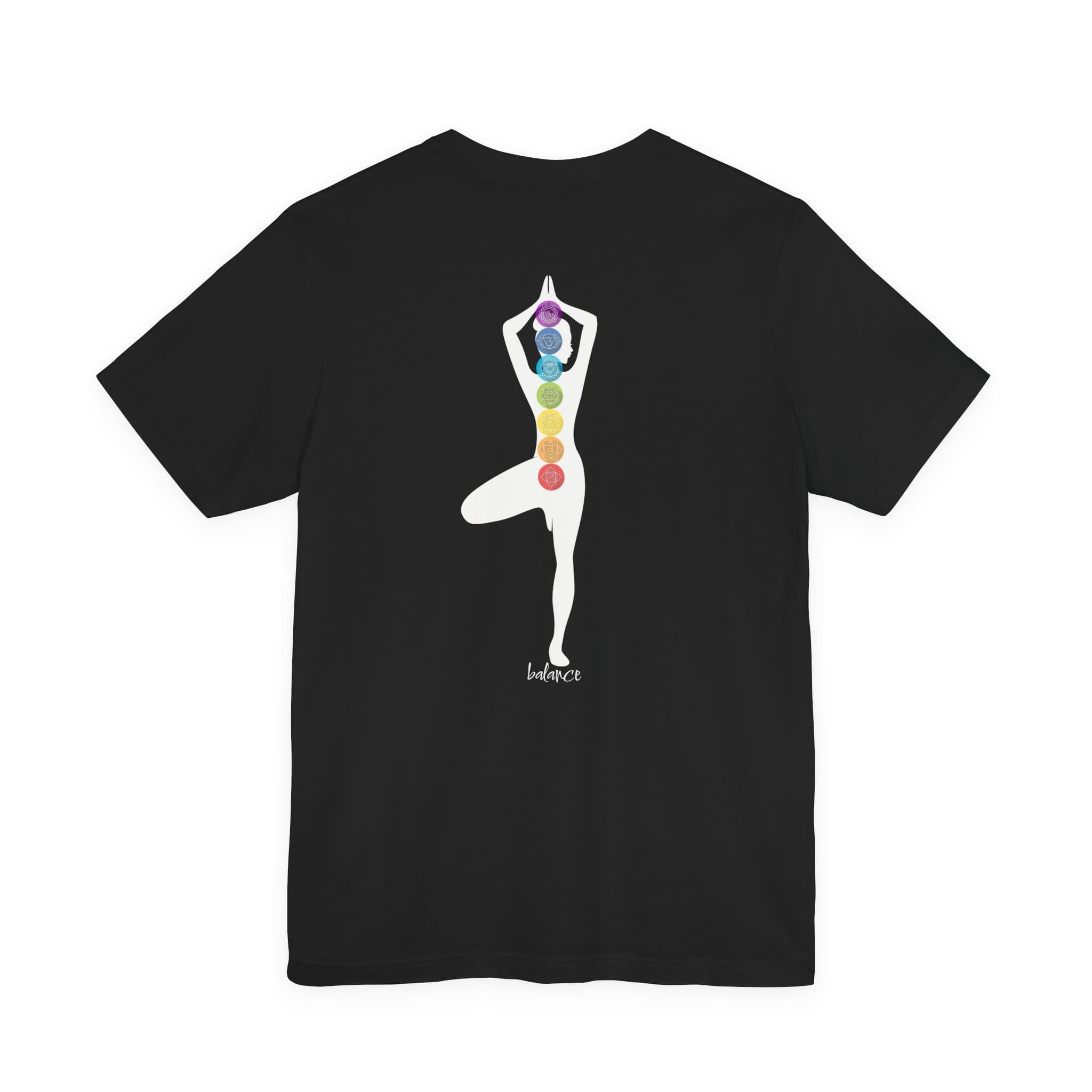 Balance - Chakra Lightweight T-Shirt with Female Silhouette - Image 12