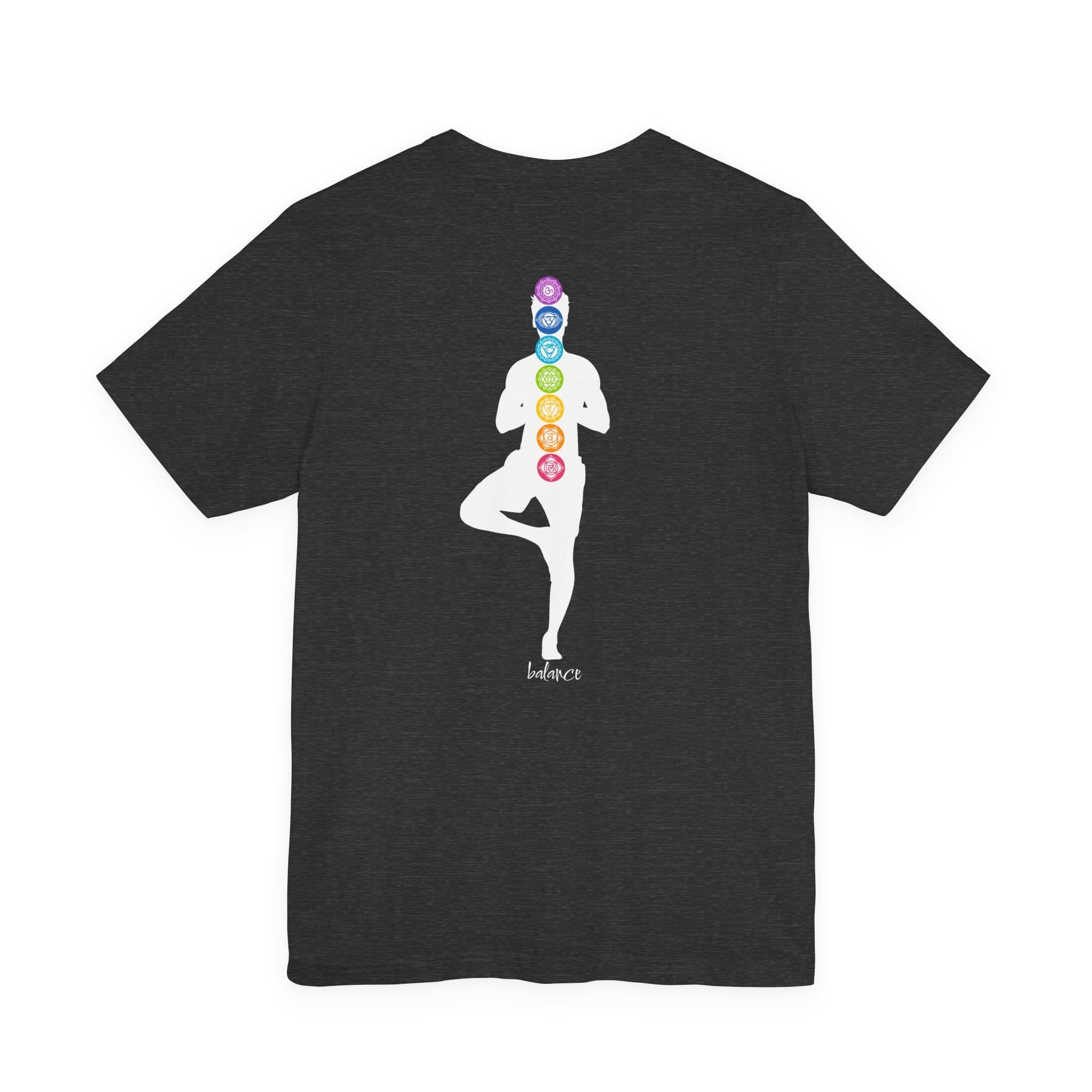 Balance - Chakra Lightweight T-Shirt with Male Silhouette - Image 16