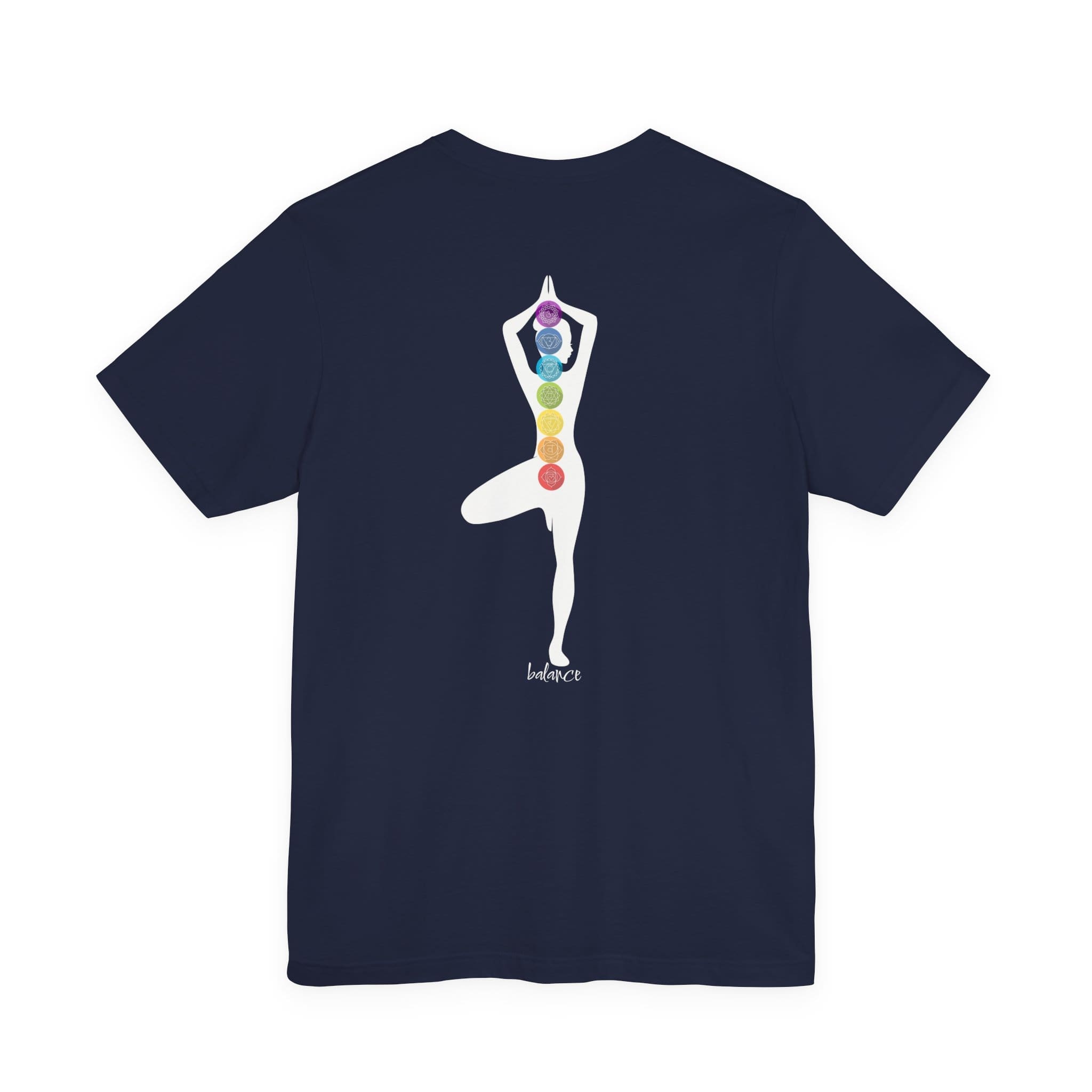 Balance - Chakra Lightweight T-Shirt with Female Silhouette - Image 7