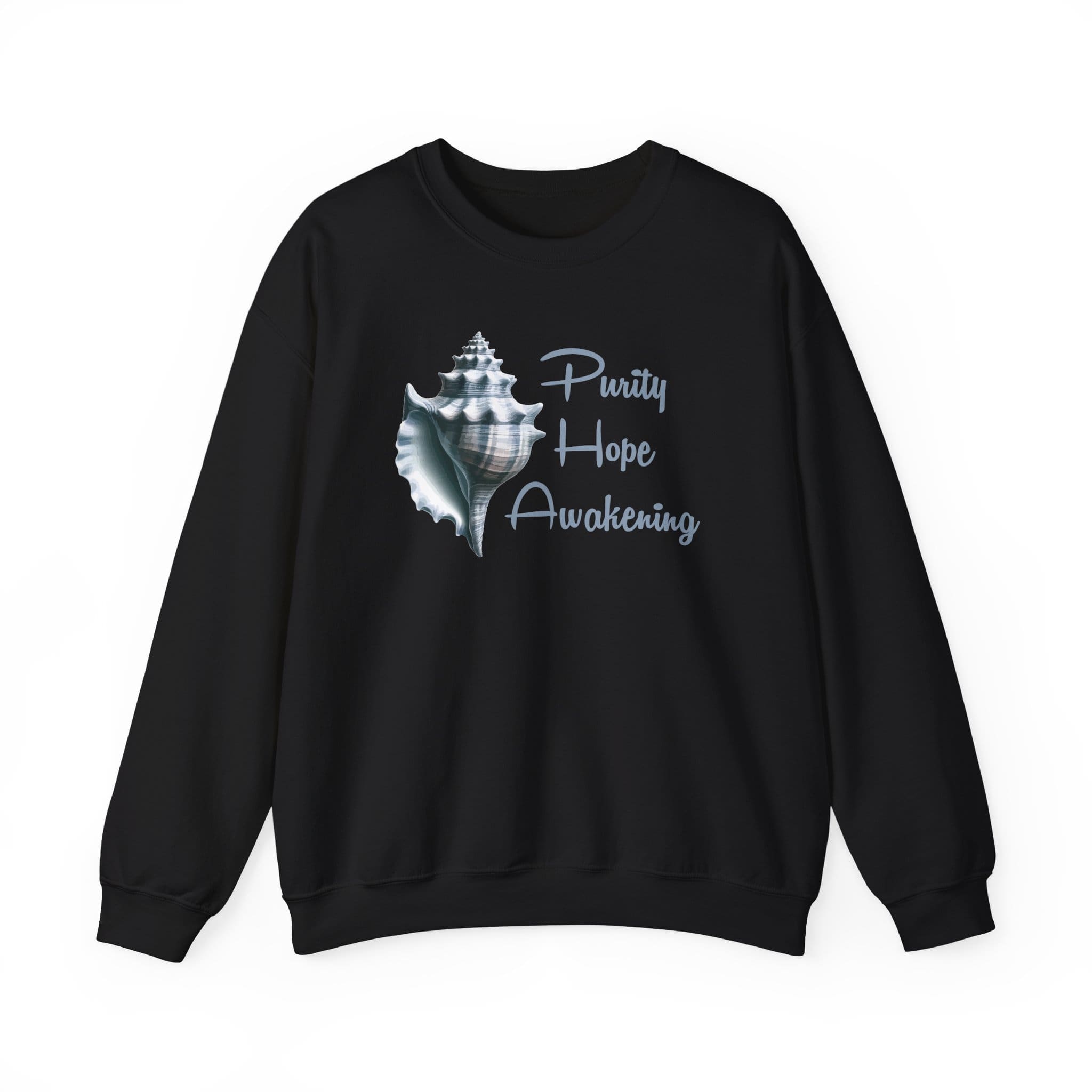 Purity, Hope, Awakening -Conch Shell Crewneck Sweatshirt - Image 20