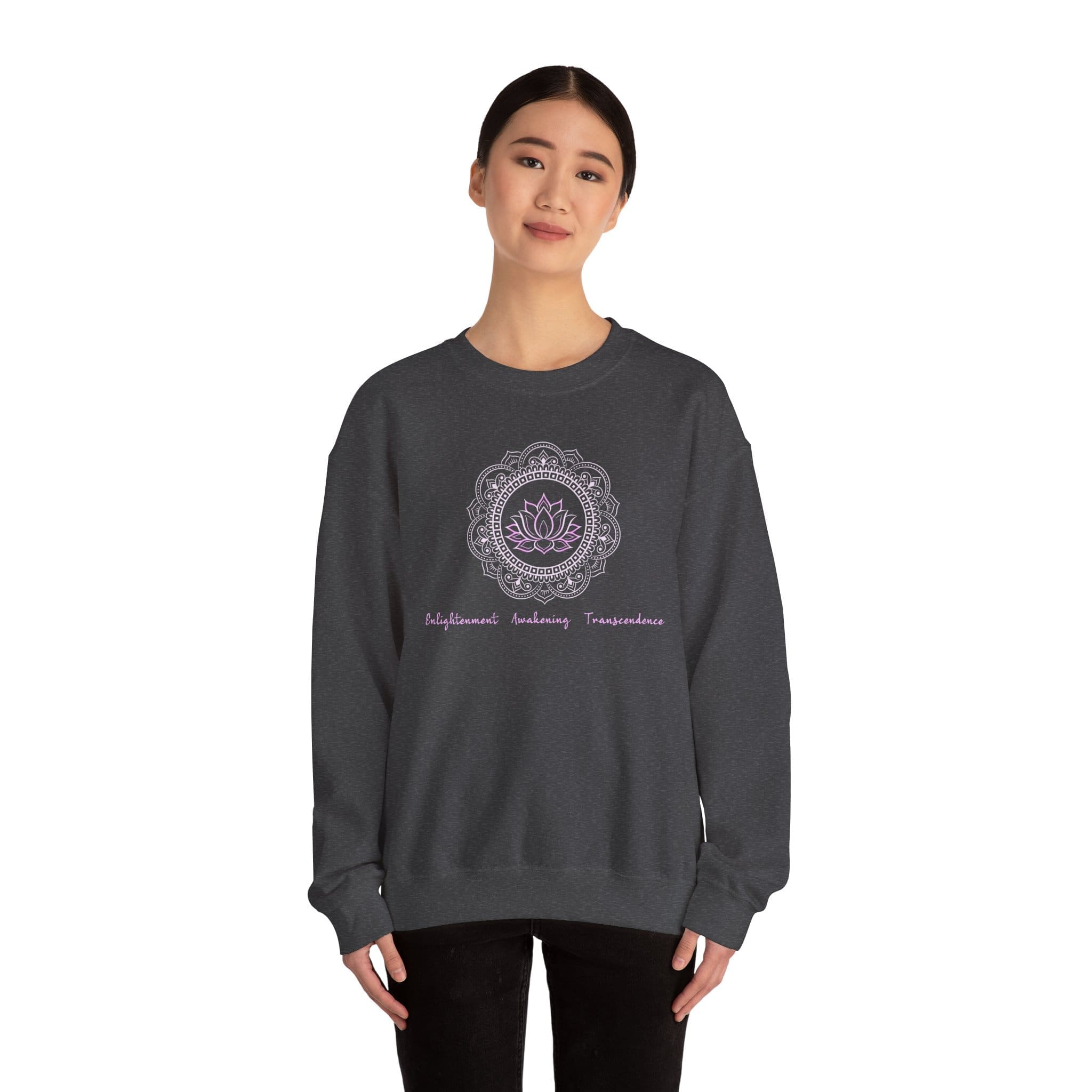 Enlightenment, Awakening, Transcendence - Lotus Sweatshirt - Image 19