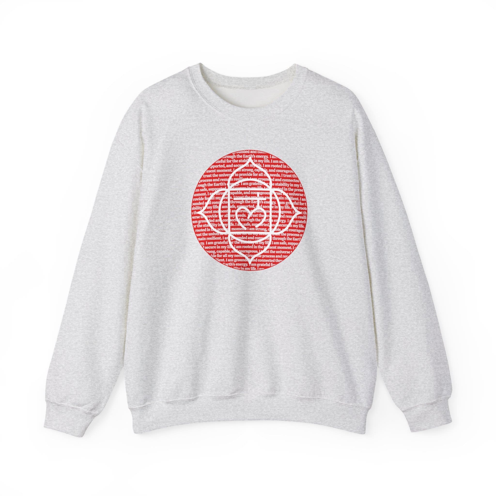 Root Chakra Affirmations Crewneck Sweatshirt - Image 7