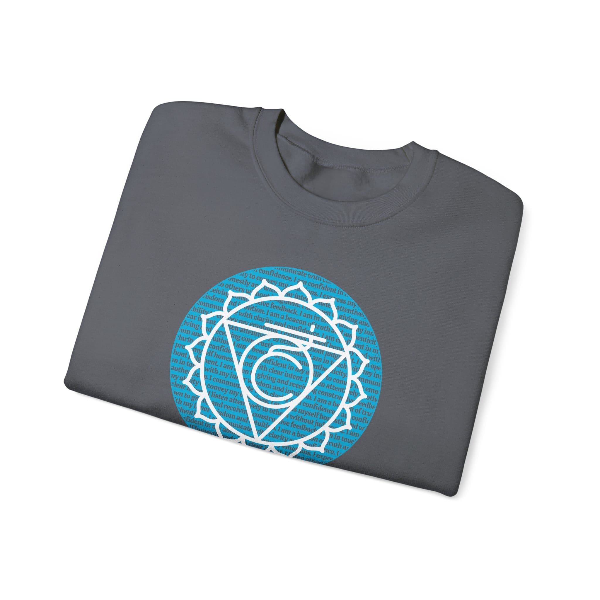 Throat Chakra Affirmations Crewneck Sweatshirt - Image 12