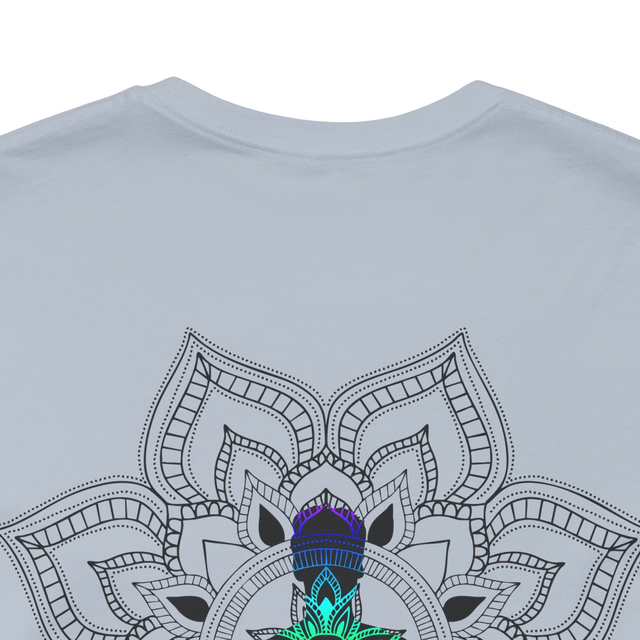 Serenity - Chakra Mandala Lightweight Shirt with Male Silhouette - Image 21