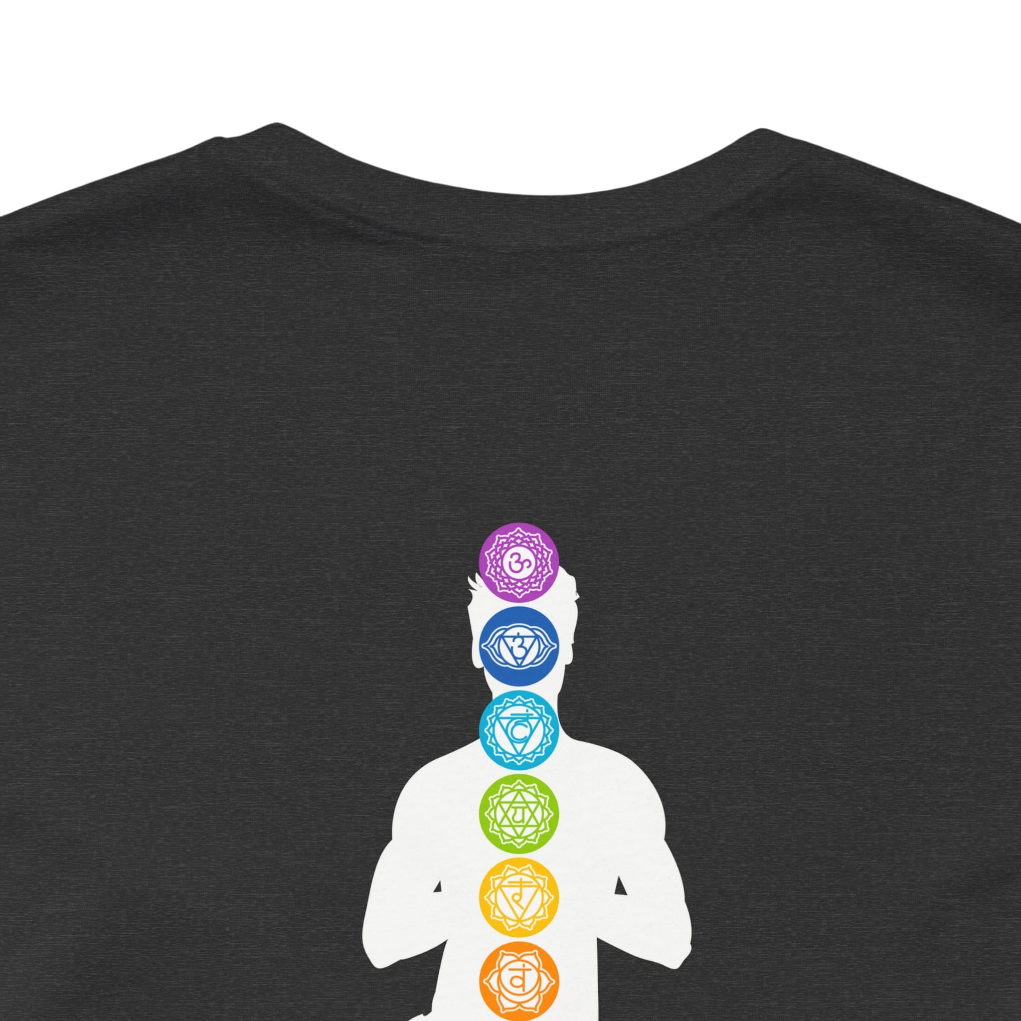 Balance - Chakra Lightweight T-Shirt with Male Silhouette - Image 17