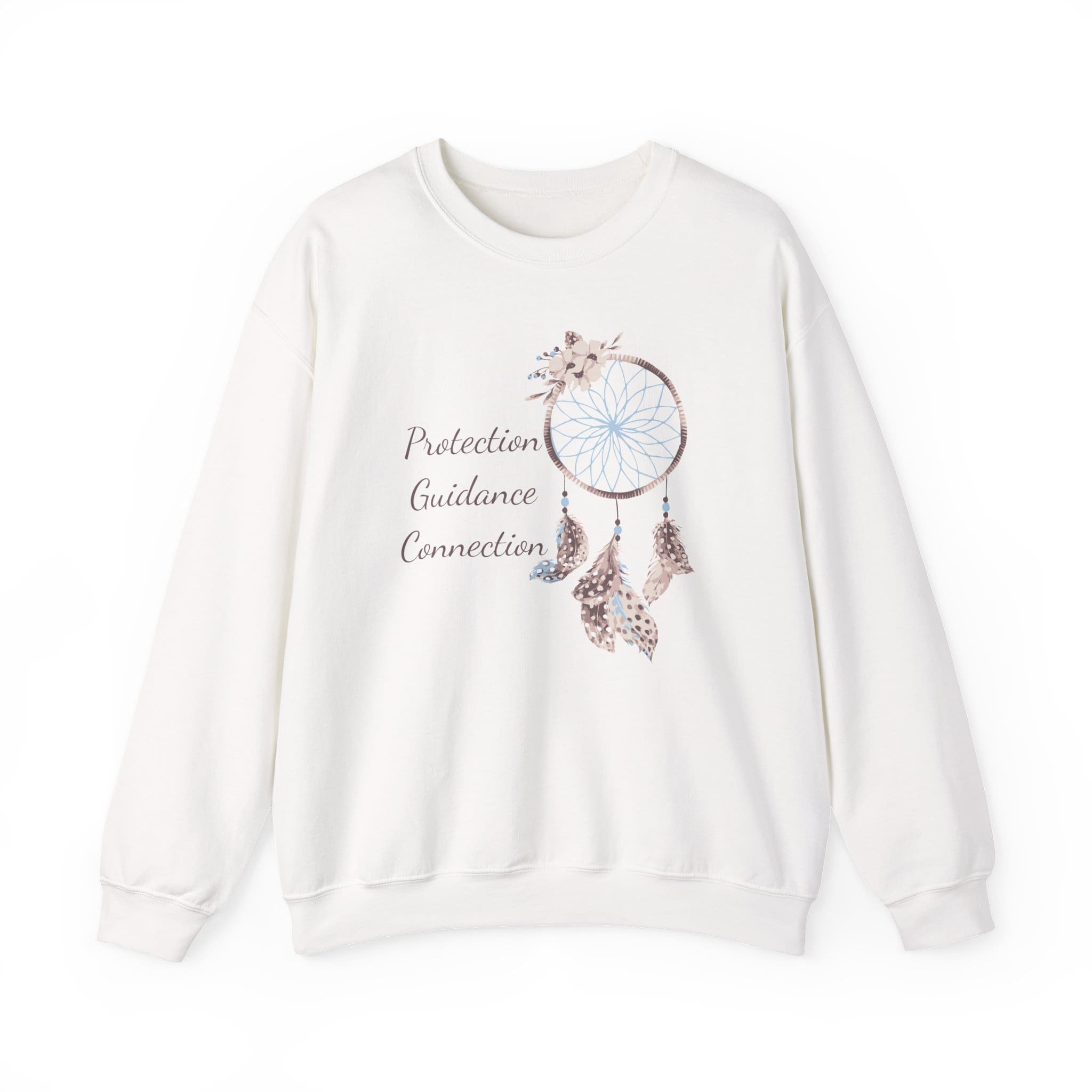 Protection, Guidance, Connection - Dreamcatcher Sweatshirt - Image 3