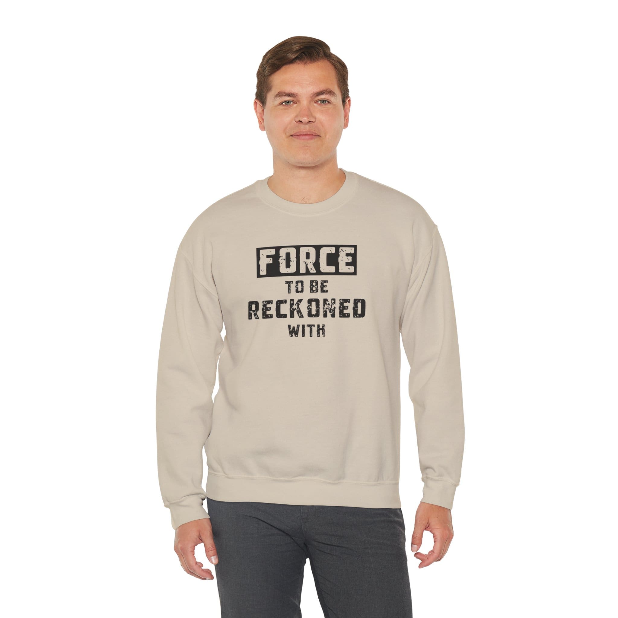 Force to Be Reckoned With Crewneck Sweatshirt - Image 6