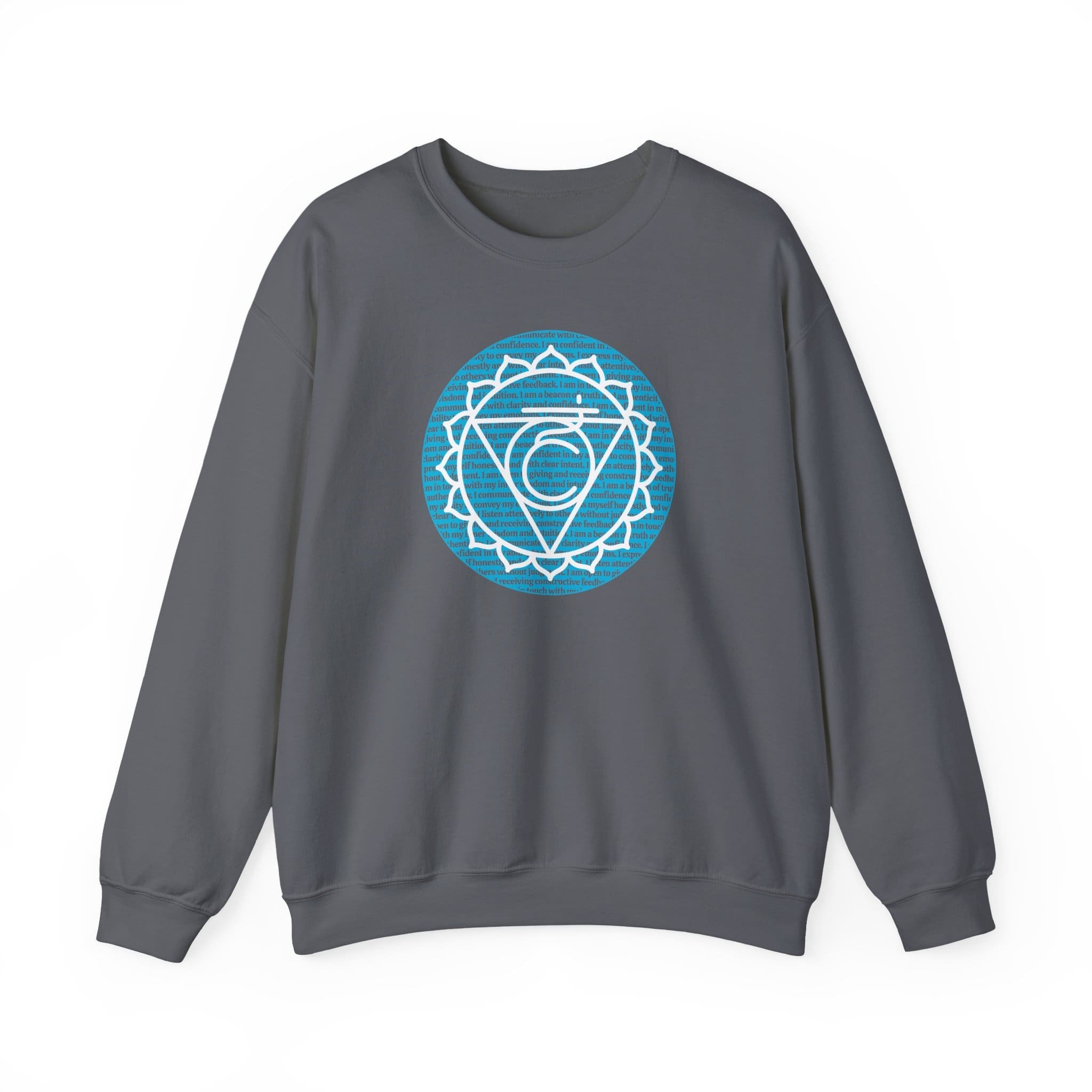 Throat Chakra Affirmations Crewneck Sweatshirt - Image 11