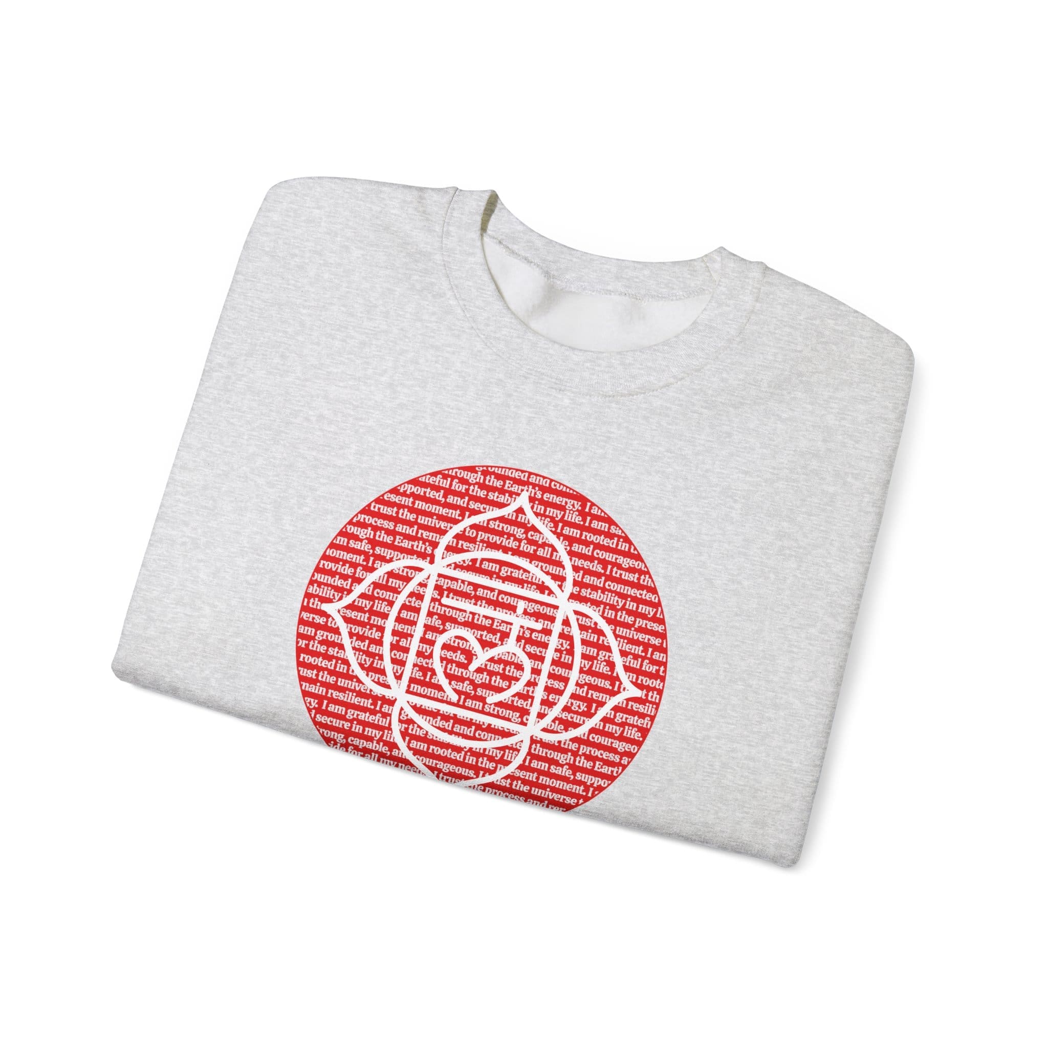 Root Chakra Affirmations Crewneck Sweatshirt - Image 8