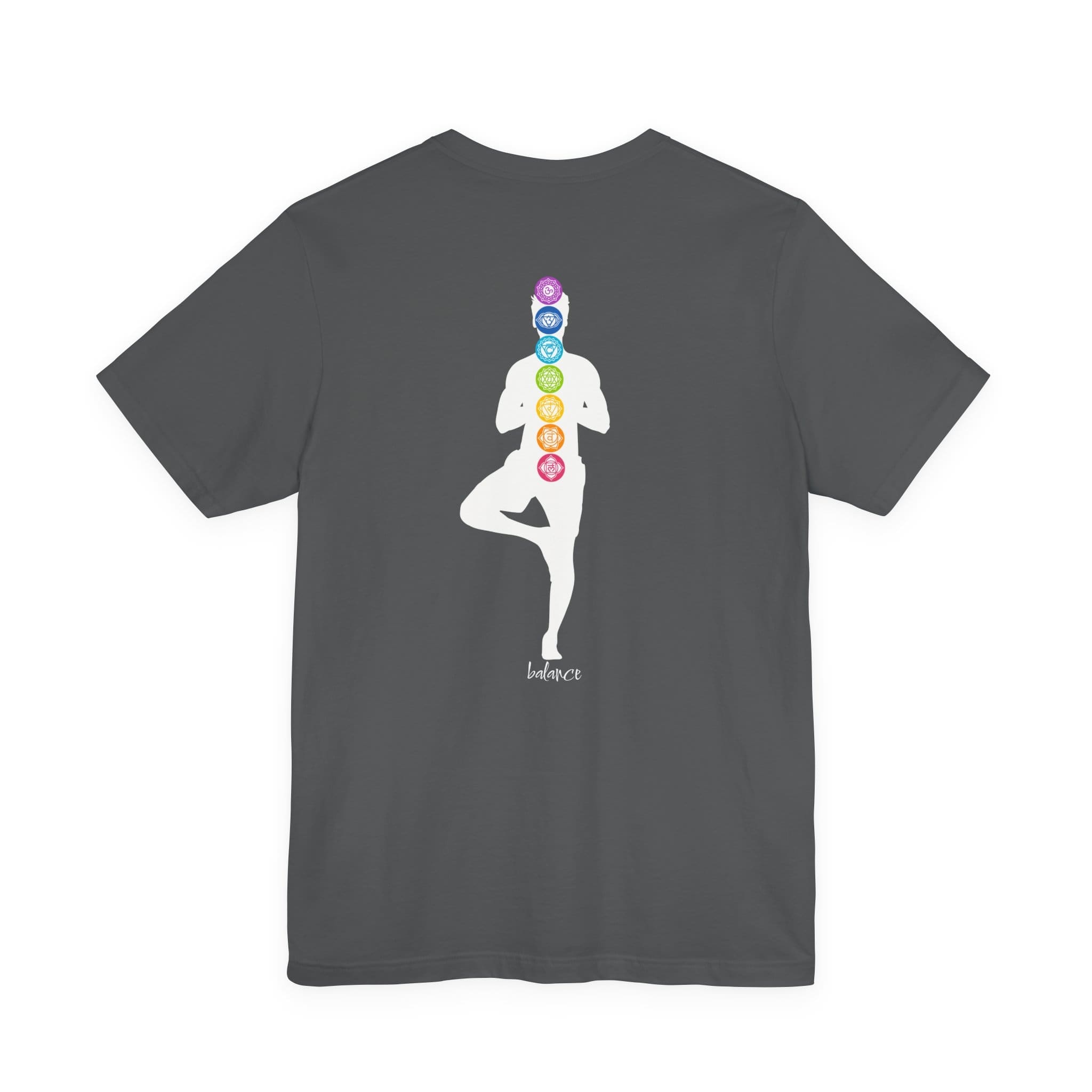 Balance - Chakra Lightweight T-Shirt with Male Silhouette - Image 20