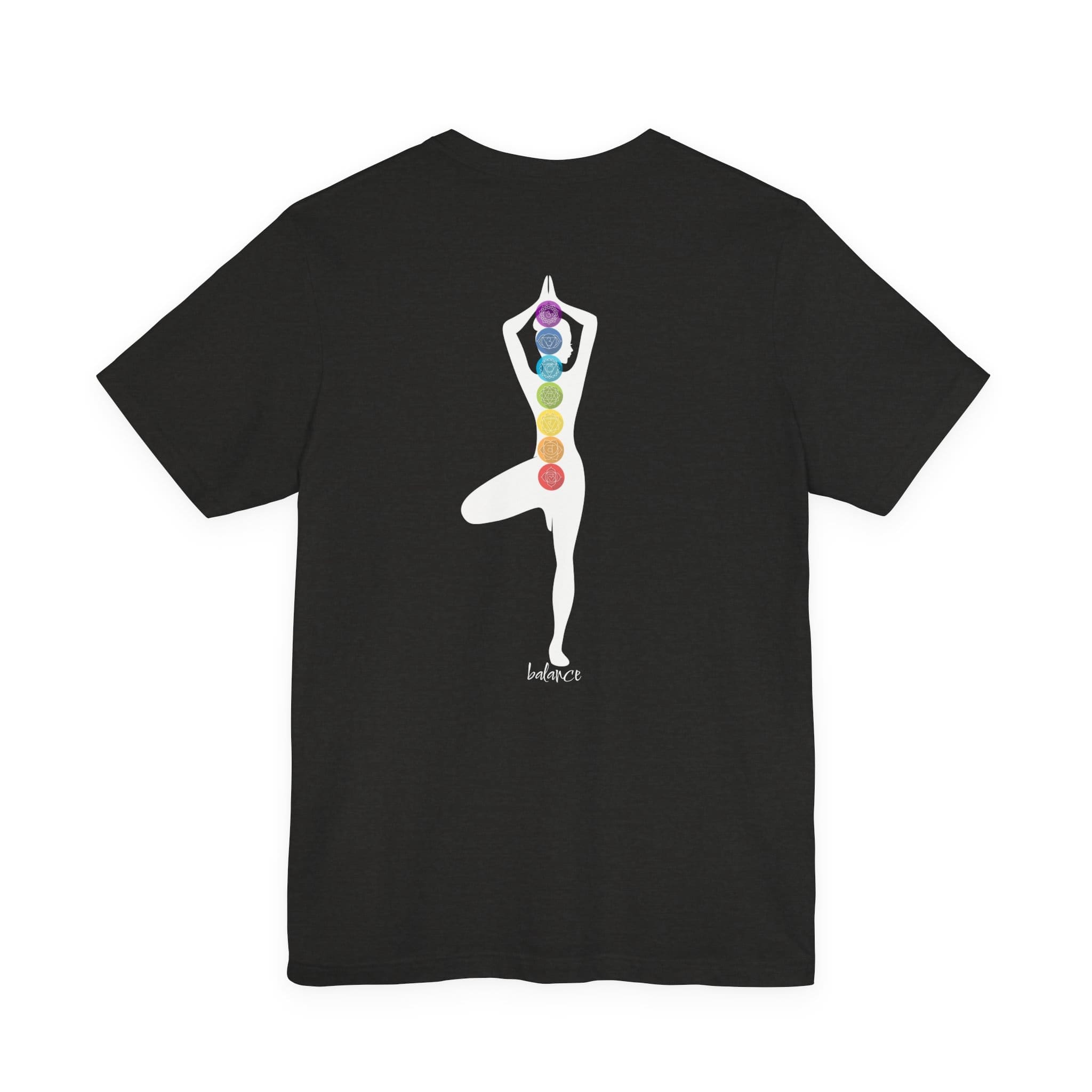 Balance - Chakra Lightweight T-Shirt with Female Silhouette - Image 16