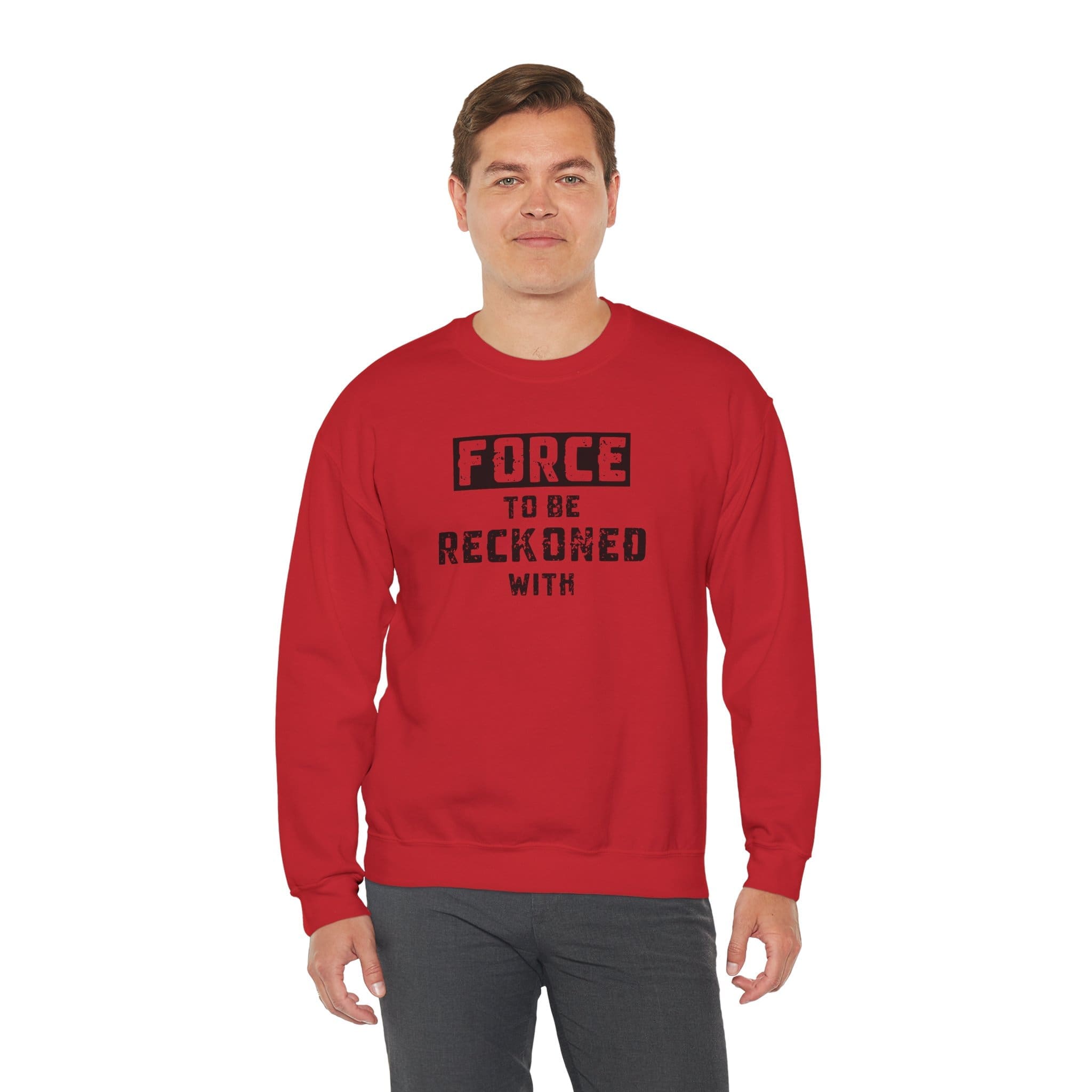 Force to Be Reckoned With Crewneck Sweatshirt - Image 23