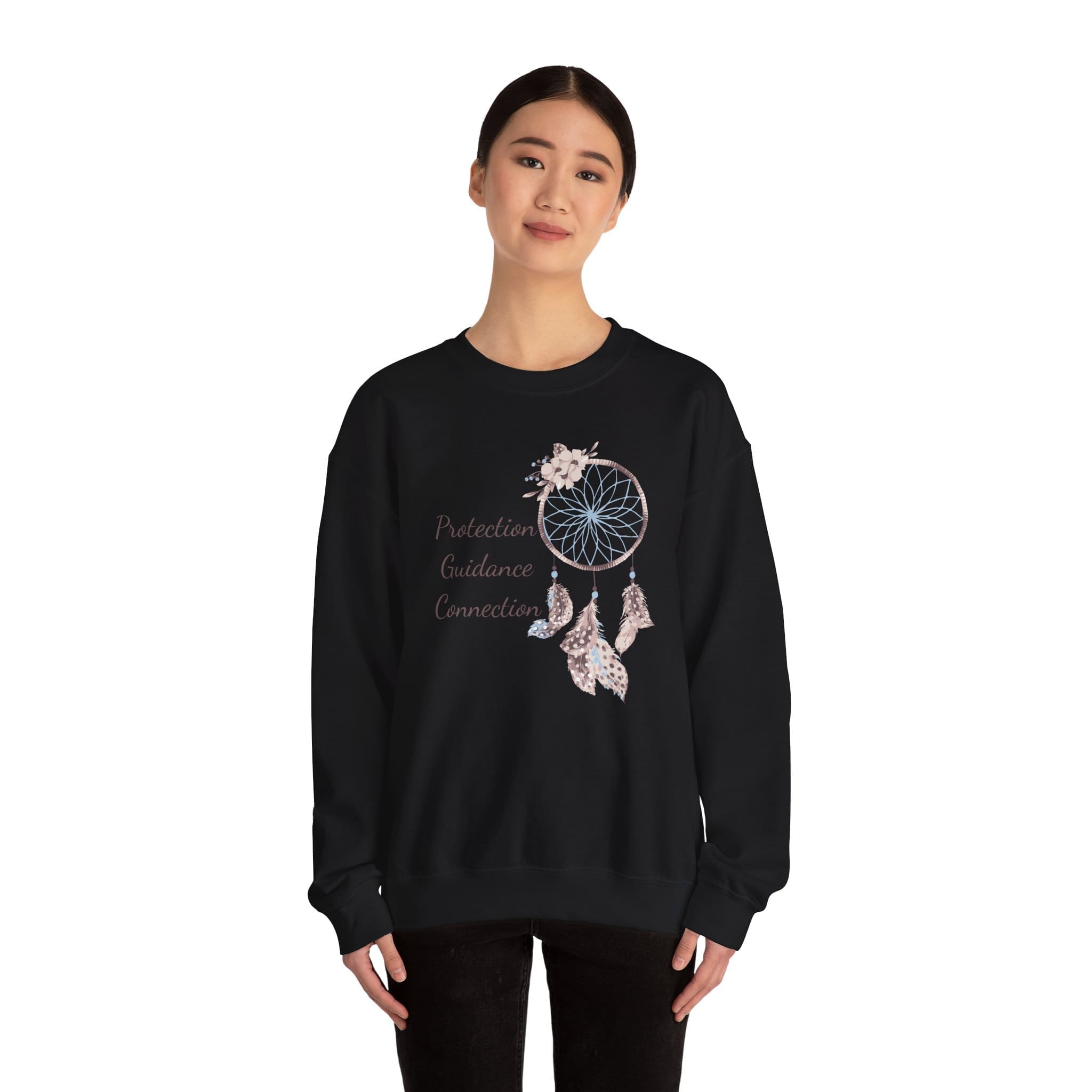 Protection, Guidance, Connection - Dreamcatcher Sweatshirt - Image 23