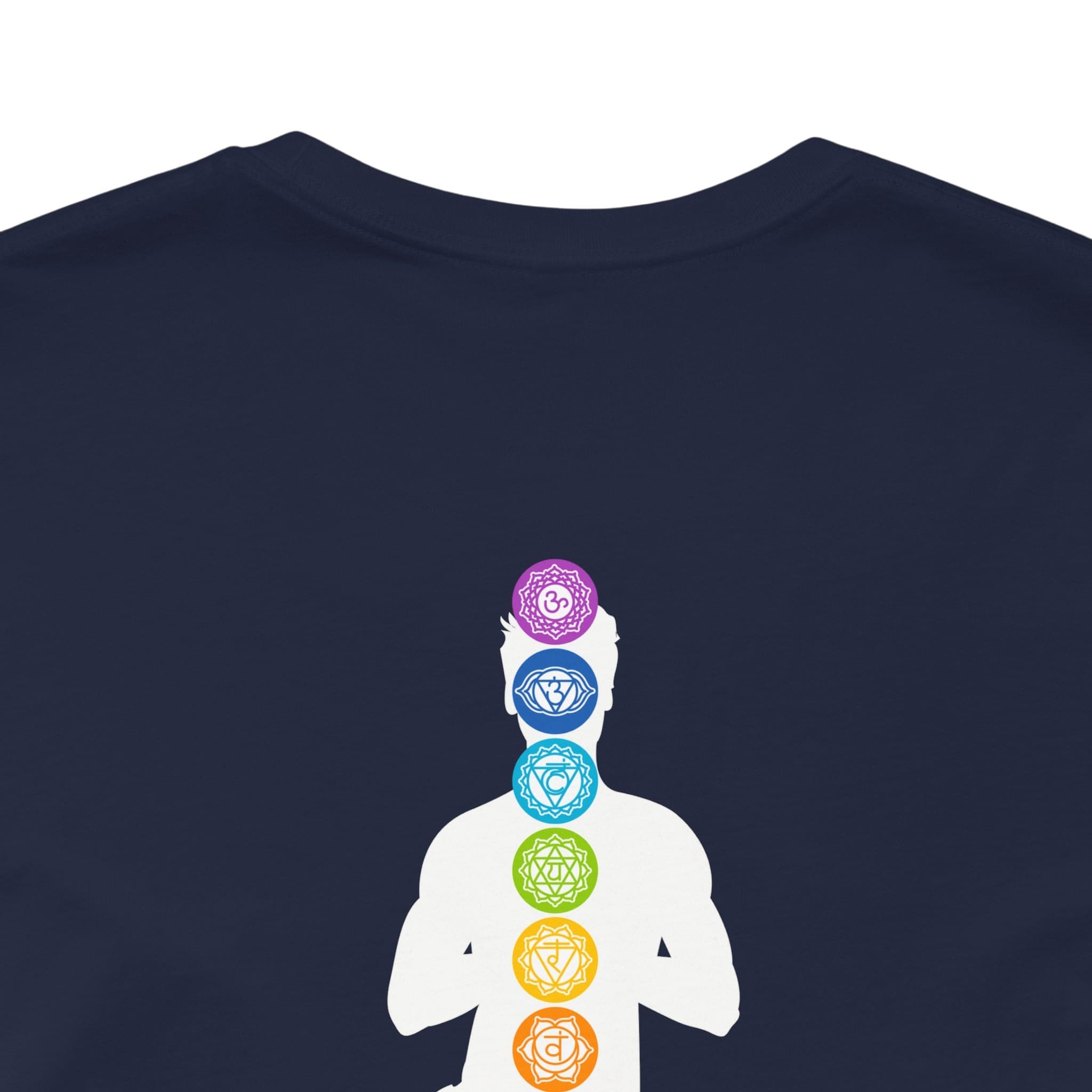Balance - Chakra Lightweight T-Shirt with Male Silhouette - Image 4