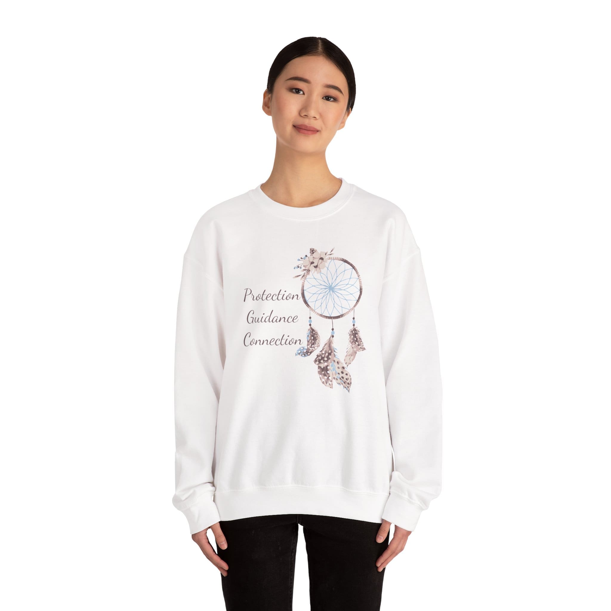 Protection, Guidance, Connection - Dreamcatcher Sweatshirt - Image 6