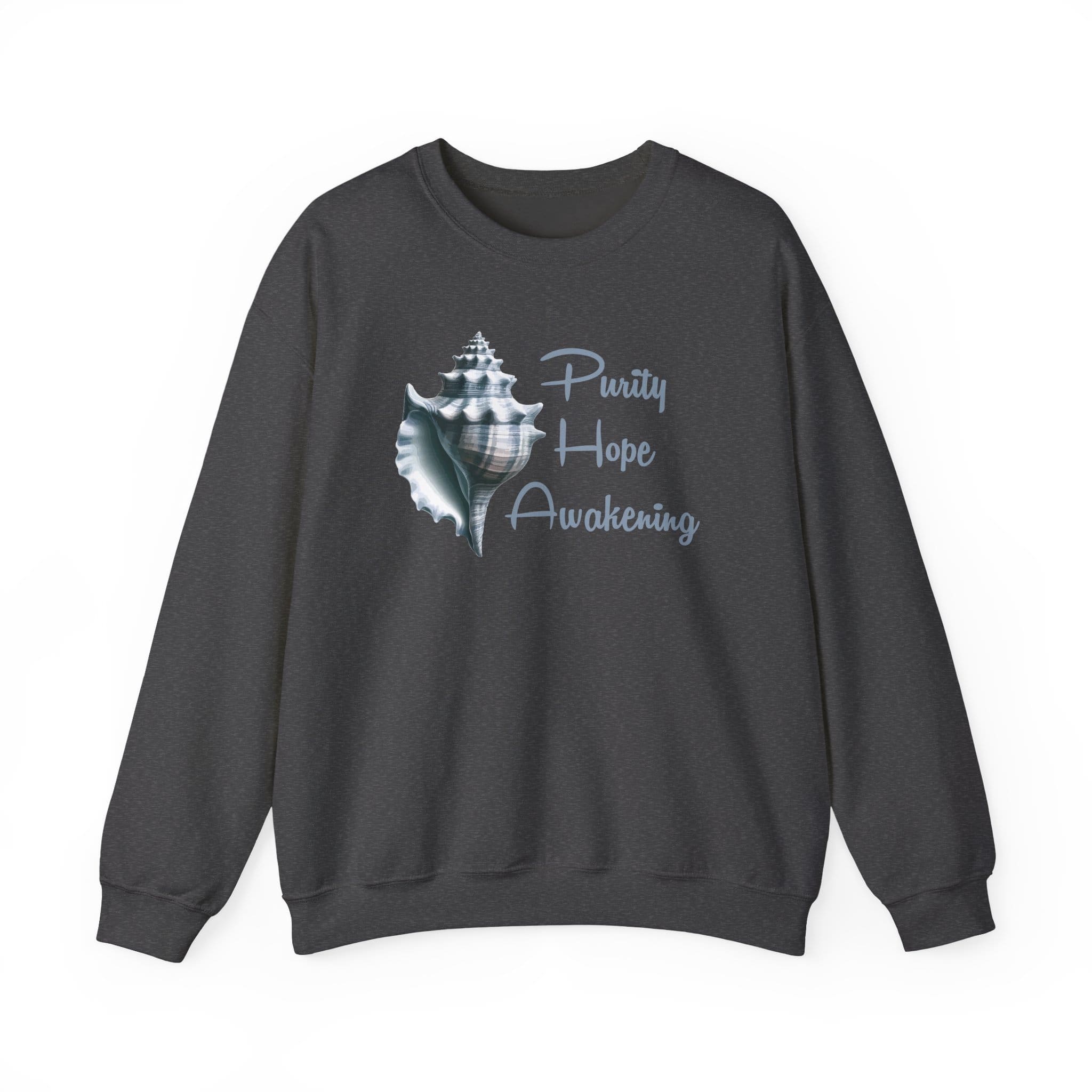Purity, Hope, Awakening -Conch Shell Crewneck Sweatshirt - Image 16