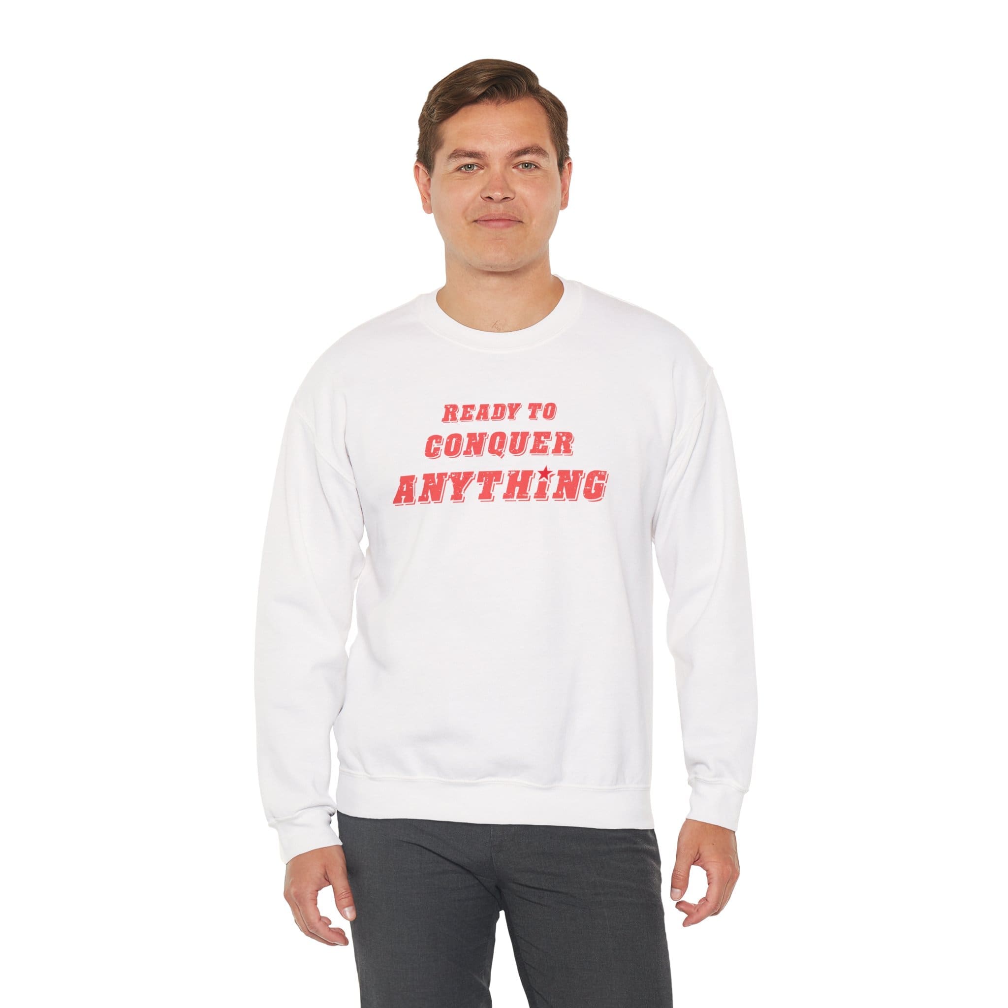 Ready to Conquer Anything Crewneck Sweatshirt - Image 6