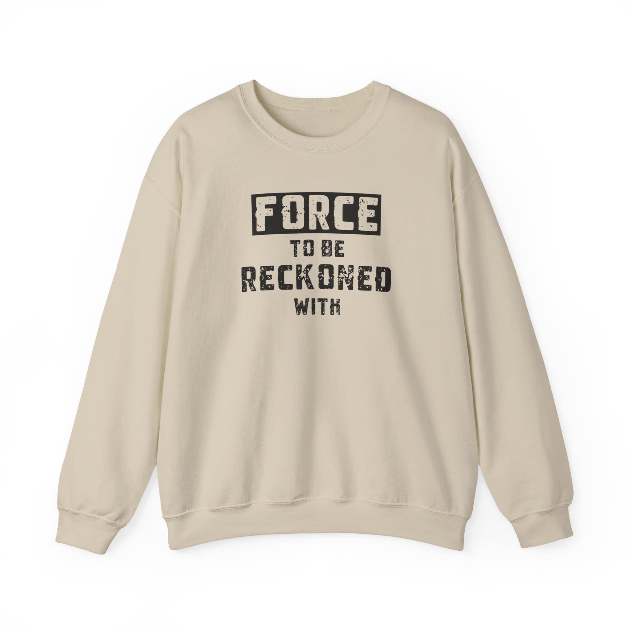 Force to Be Reckoned With Crewneck Sweatshirt - Image 3