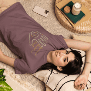 Connect, Balance, Heal - Reiki Hand Heavyweight T-Shirt