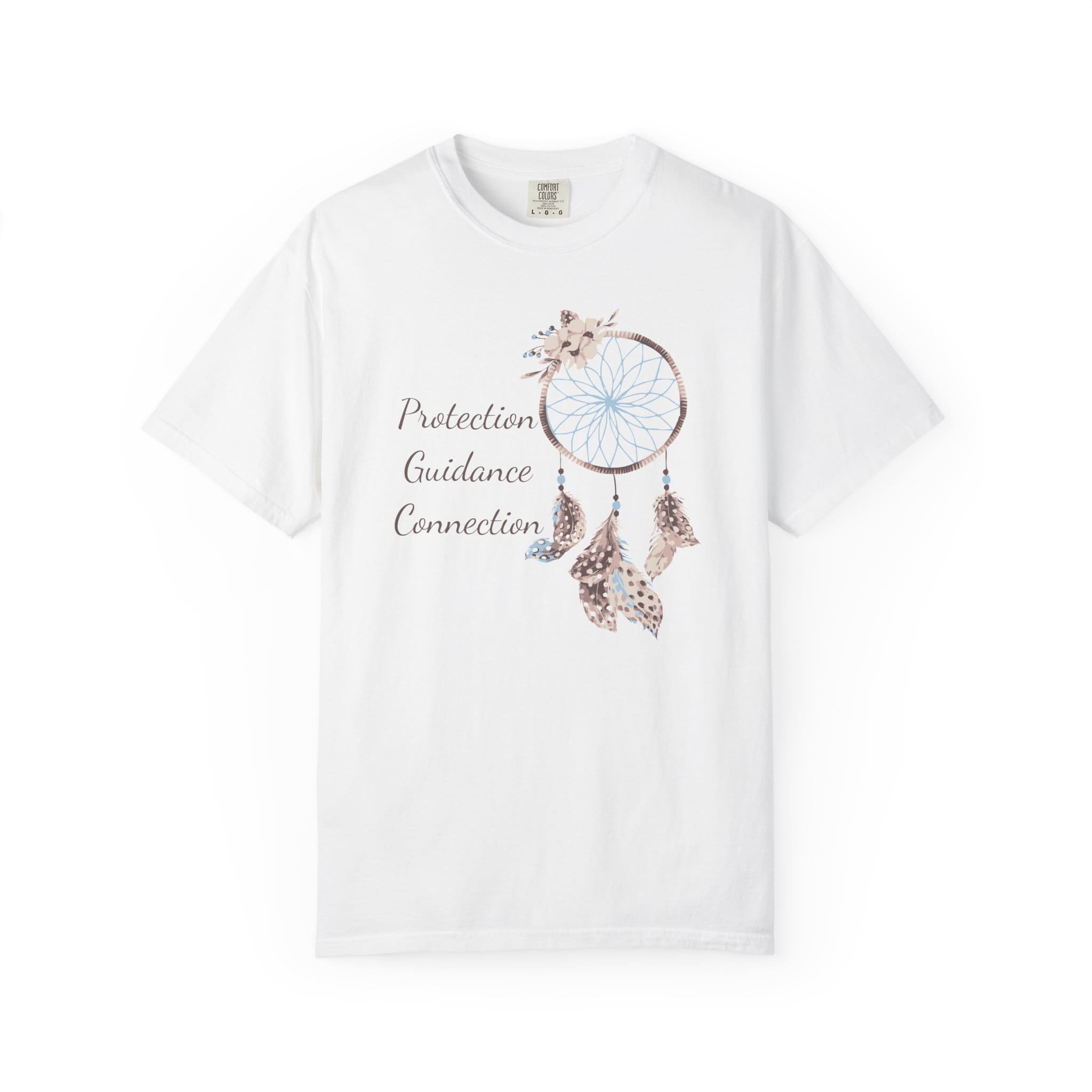 Protection, Guidance, Connection - Dreamcatcher Heavyweight Shirt - Image 3