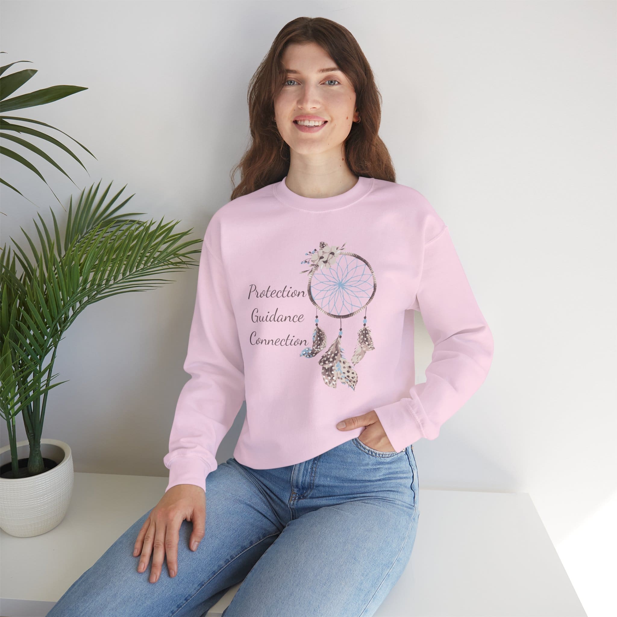 Protection, Guidance, Connection - Dreamcatcher Sweatshirt - Image 10