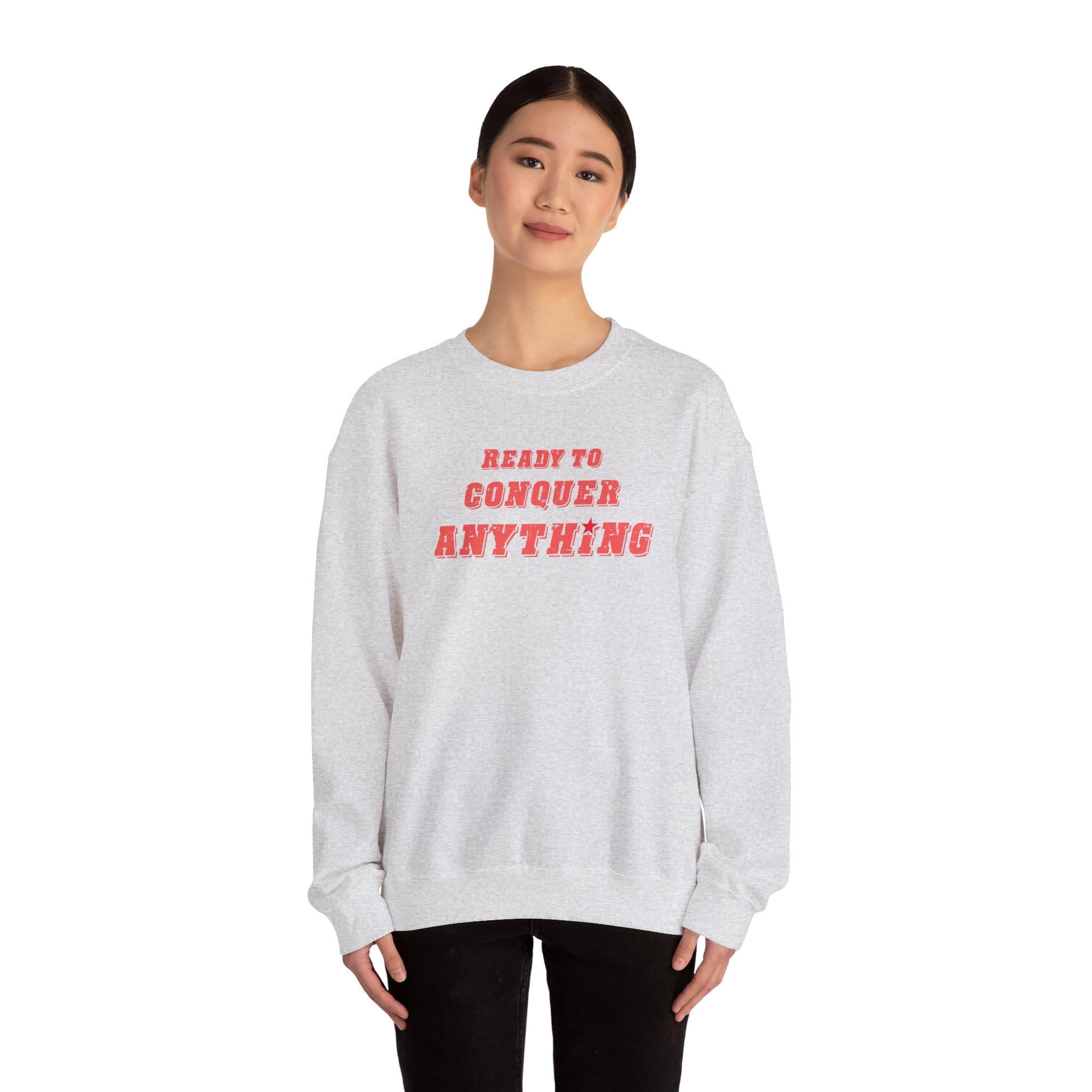 Ready to Conquer Anything Crewneck Sweatshirt - Image 9