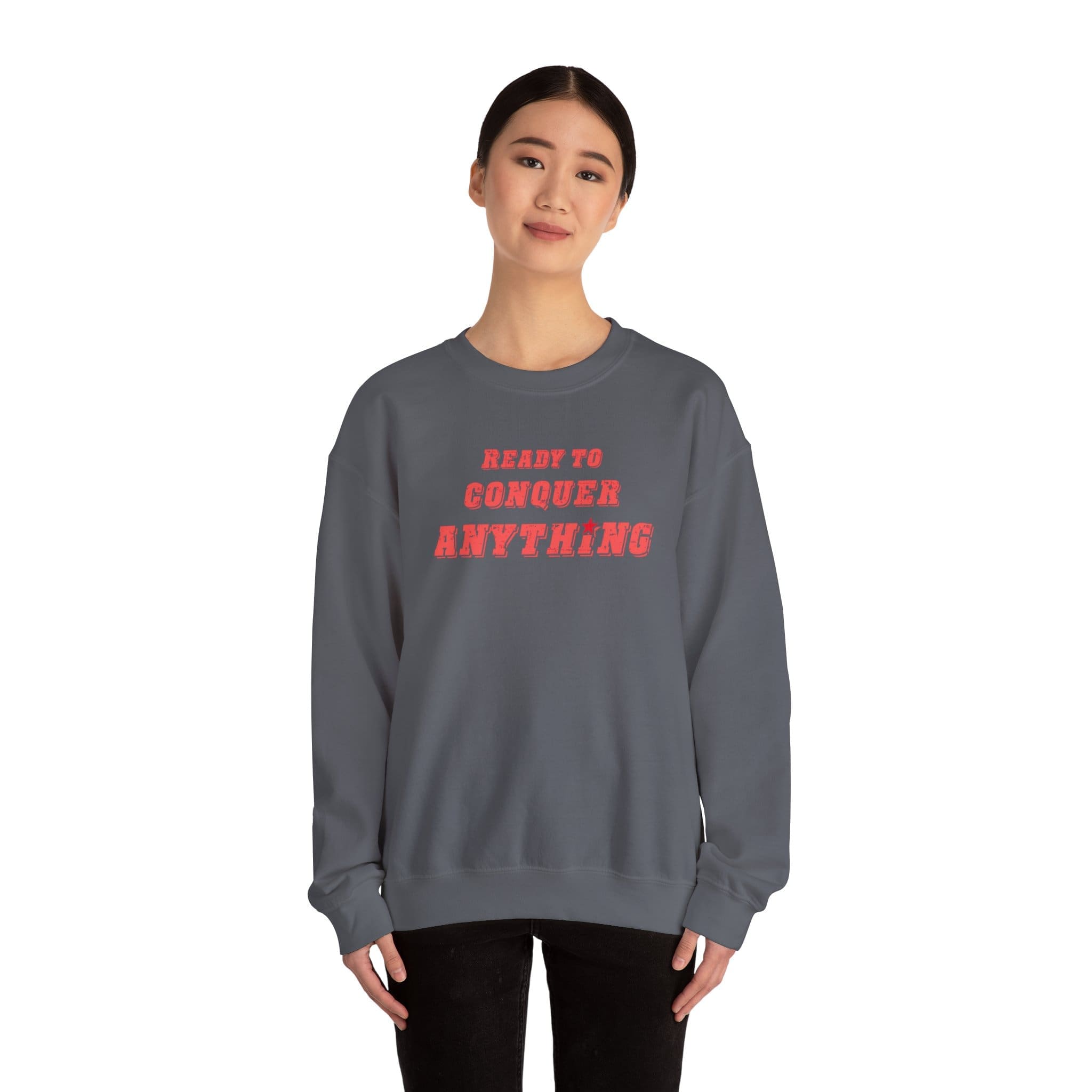 Ready to Conquer Anything Crewneck Sweatshirt - Image 13