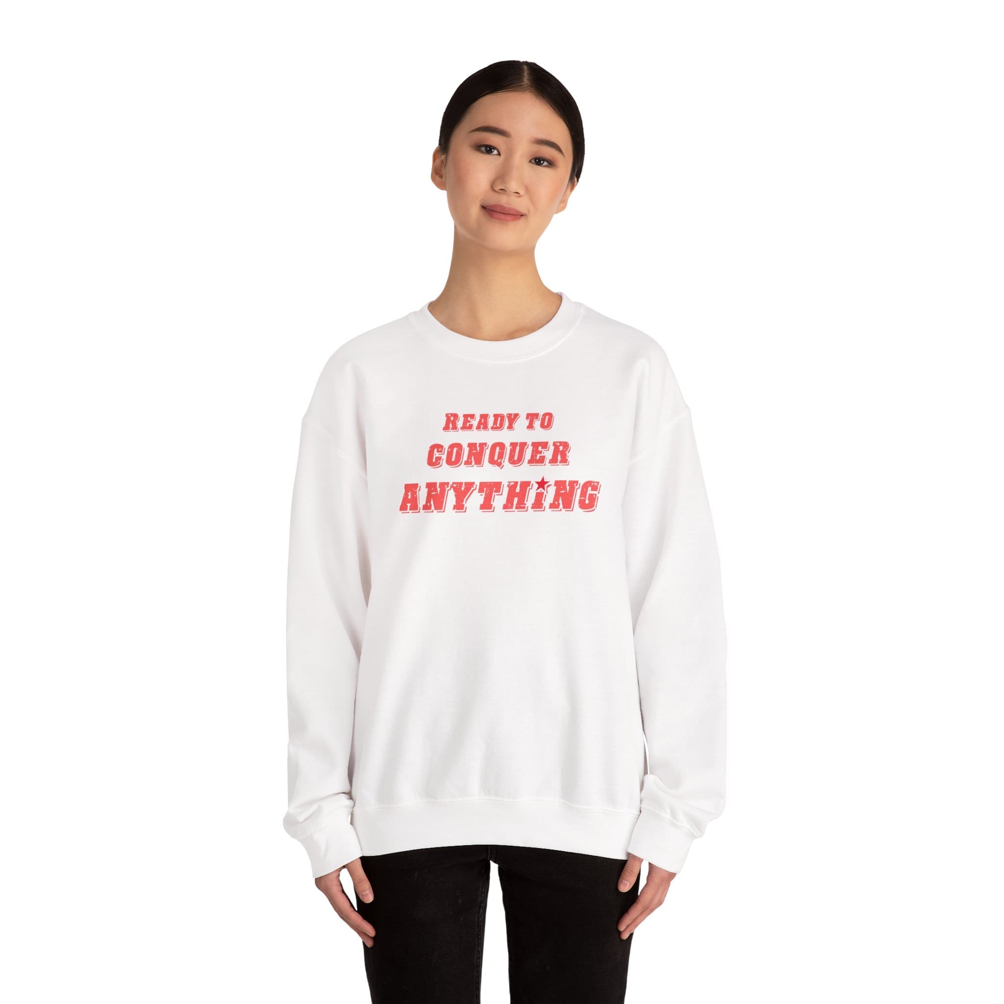 Ready to Conquer Anything Crewneck Sweatshirt - Image 5