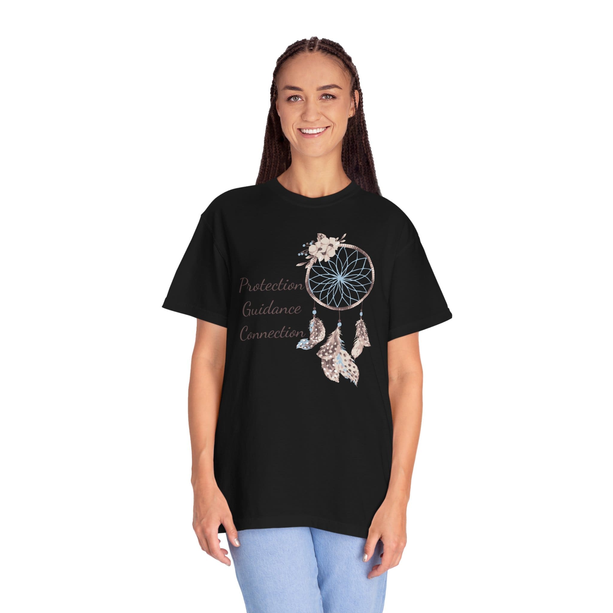 Protection, Guidance, Connection - Dreamcatcher Heavyweight Shirt - Image 23