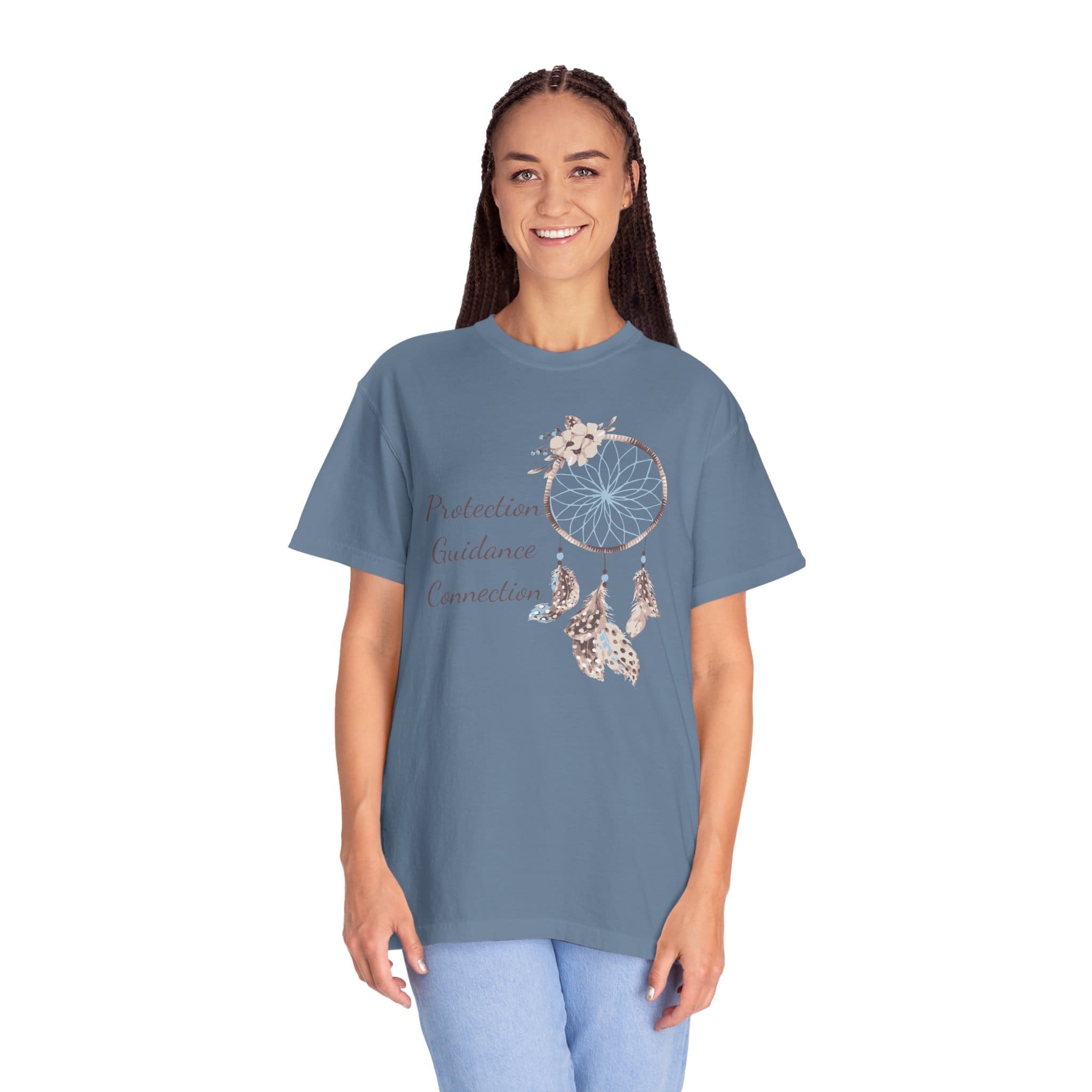 Protection, Guidance, Connection - Dreamcatcher Heavyweight Shirt - Image 19