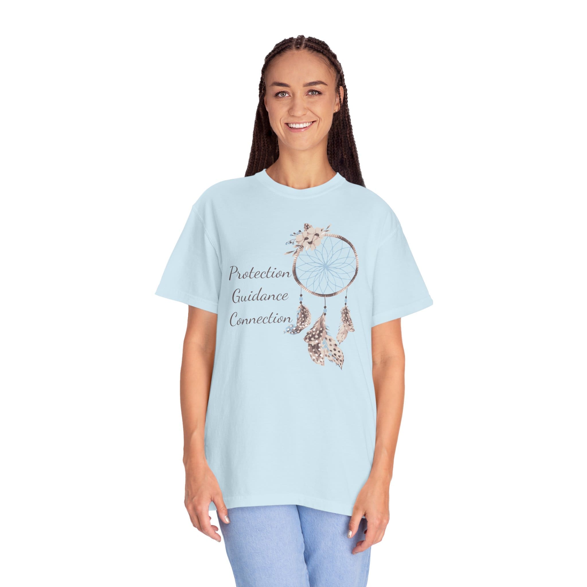 Protection, Guidance, Connection - Dreamcatcher Heavyweight Shirt - Image 15