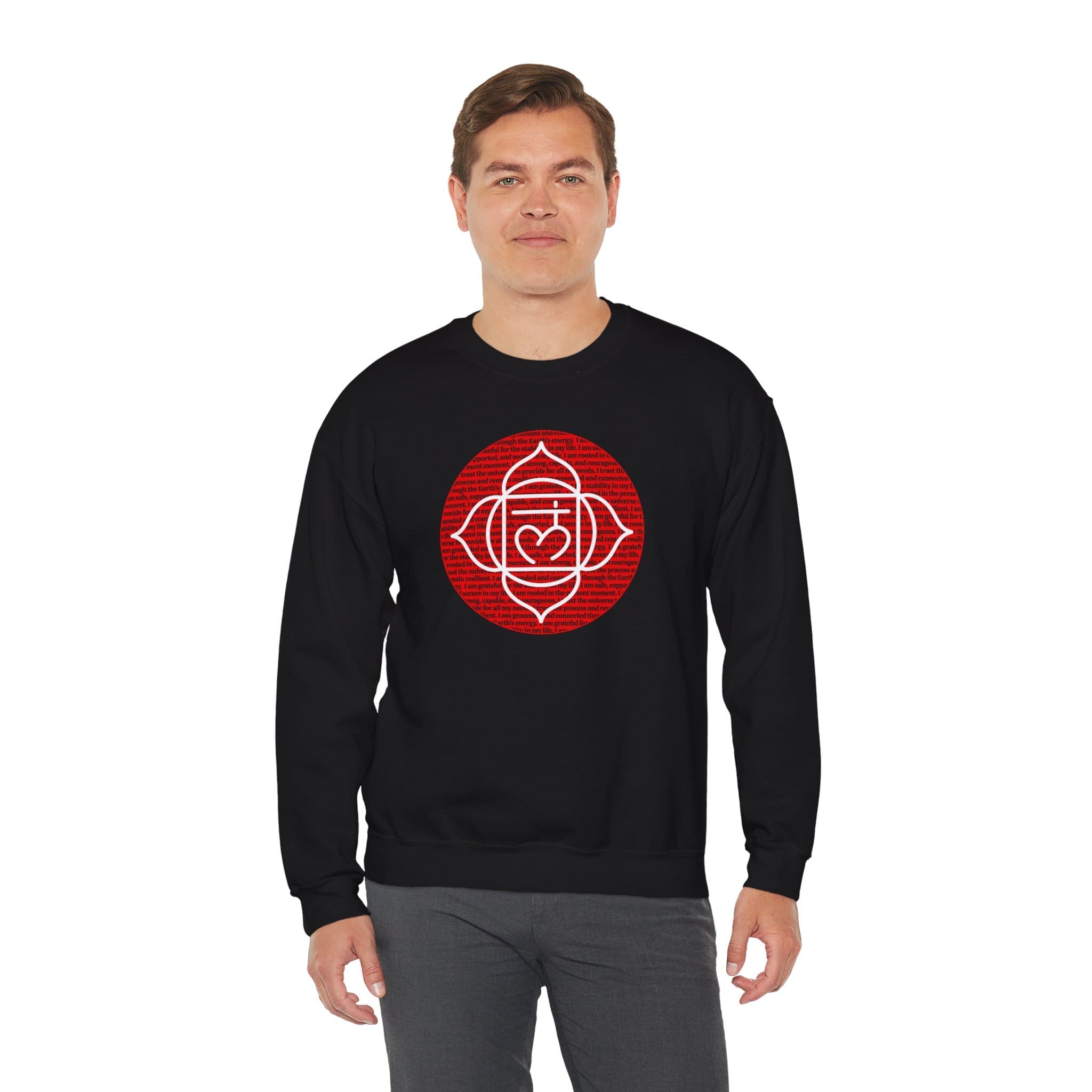 Root Chakra Affirmations Crewneck Sweatshirt - Image 18